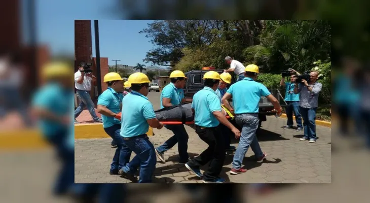 Nicaragua realiza simulacro multiamenazas para responder a varios desastres naturales