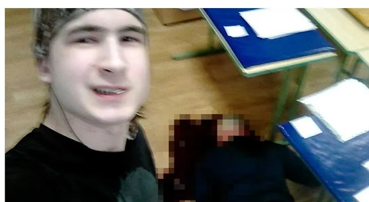 Un estudiante mata a cuchilladas a su profesor, lo publica en una red social y se suicida