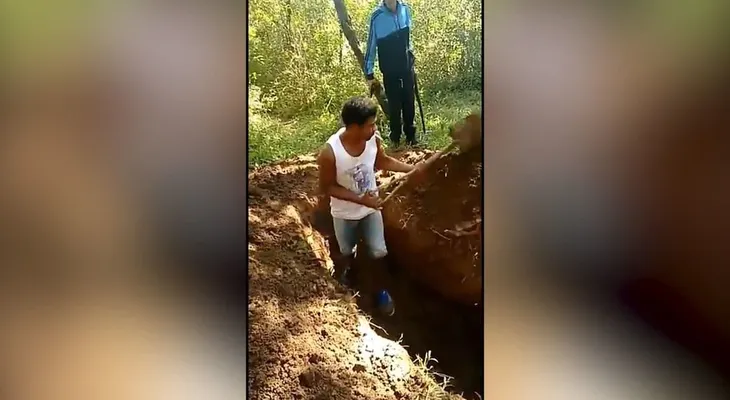 Guerra narco en Brasil: cavaron su propia fosa, los acribillaron, quemaron y difundieron el video como advertencia