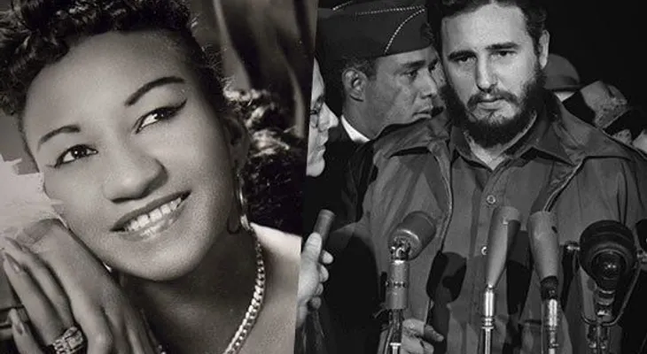 Cuando Fidel Castro prohibió música de Celia Cruz