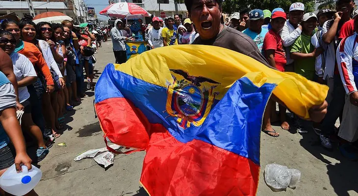 ¿De qué está hecho el pueblo ecuatoriano? Crónica entre escombros
