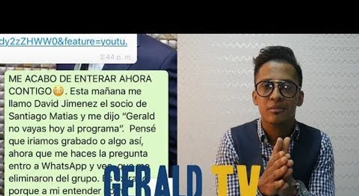 Gerald Ogando se queja por forma fue cancelado de programa radial 