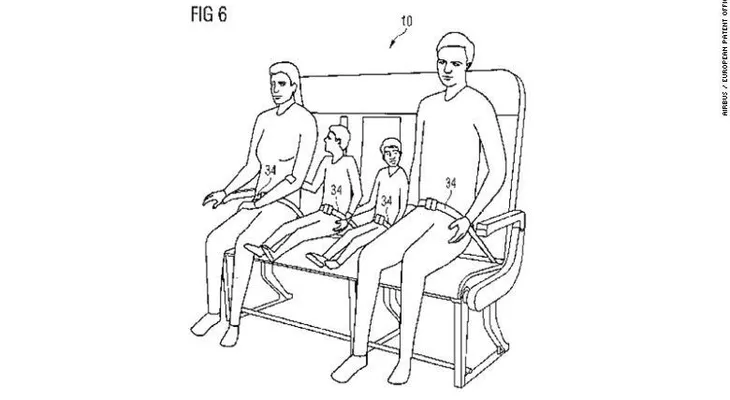 Airbus tiene una solución para que los pasajeros obesos puedan volar sin problema