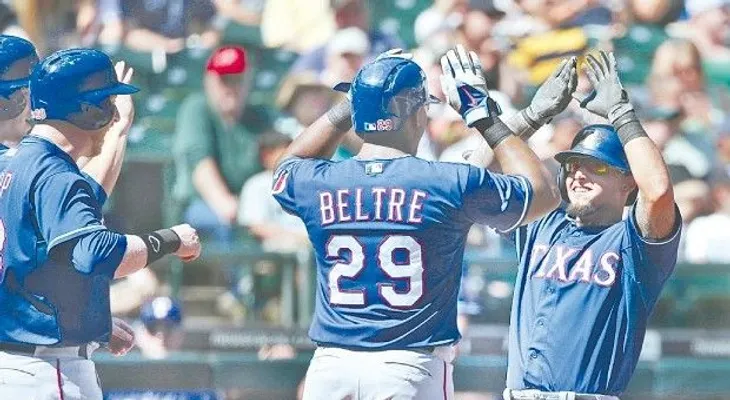 Beltré remolca una y anota otra en paliza de Texas sobre Seattle