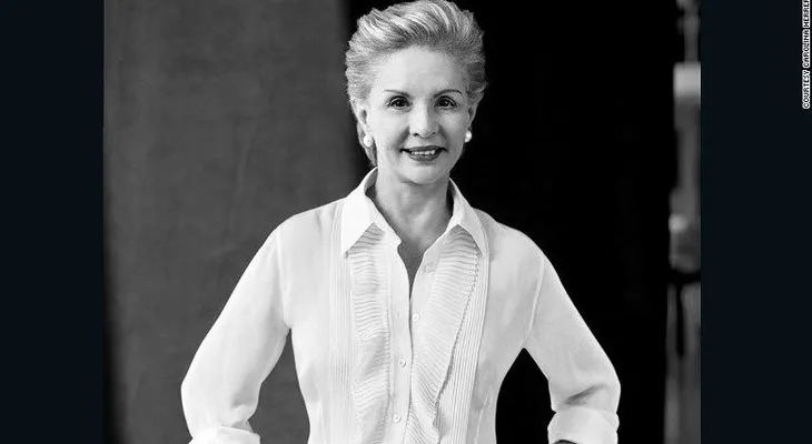 Ella ha vestido a las personalidades del mundo, pero ¿cuál es la nueva obsesión de Carolina Herrera?