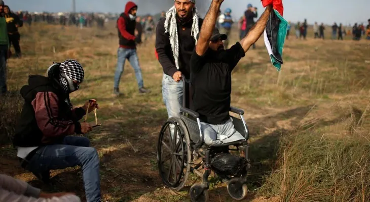ONU: Ejército israelí asesinó en manifestación palestino amputado de piernas