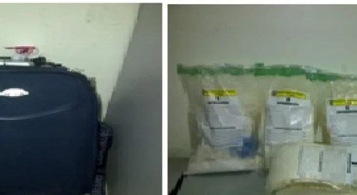 DNCD apresa viajero en aeropuerto El Higüero con 10 kilos de droga