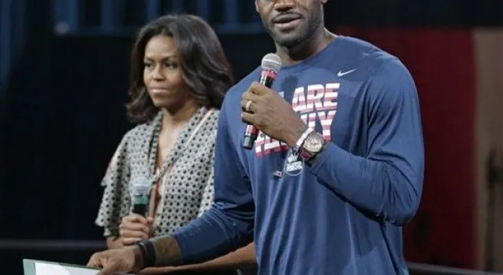 LeBron y Michelle Obama se unen y promueven educación