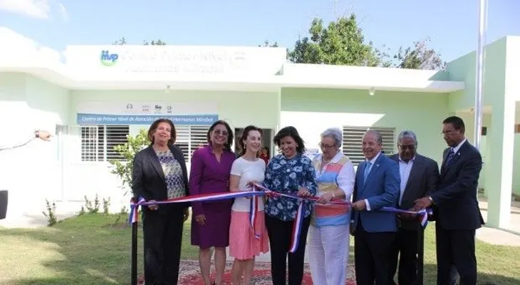 Margarita deja inaugurados 3 centros de Atención Primaria en provincia Duarte