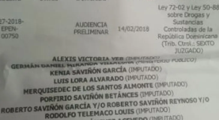 Ex aspirante a senador del PRM, Alexis Victoria Yeb, vinculado al Cartel del Malecón