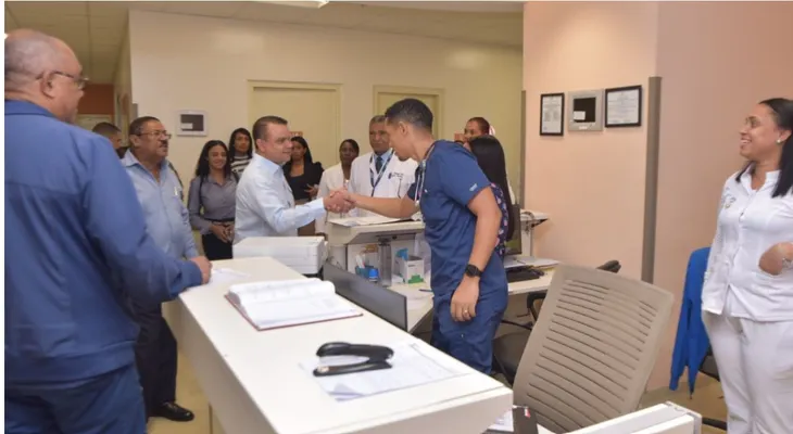 Seguro Nacional de Salud supervisa hospital Puello para los Juegos 2026