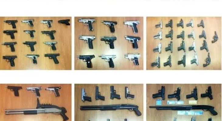 Defensa ocupa 68 armas de fuegos y varias máquinas tragamonedas