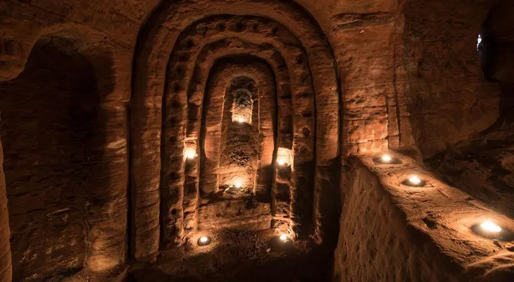 La enigmática cueva de 700 años donde los Caballeros Templarios hacían sus ceremonias