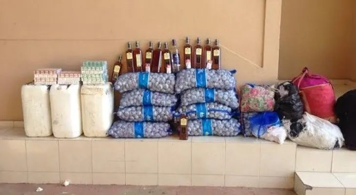 Fiscalía incauta bebidas y mercancías procedentes de Haití