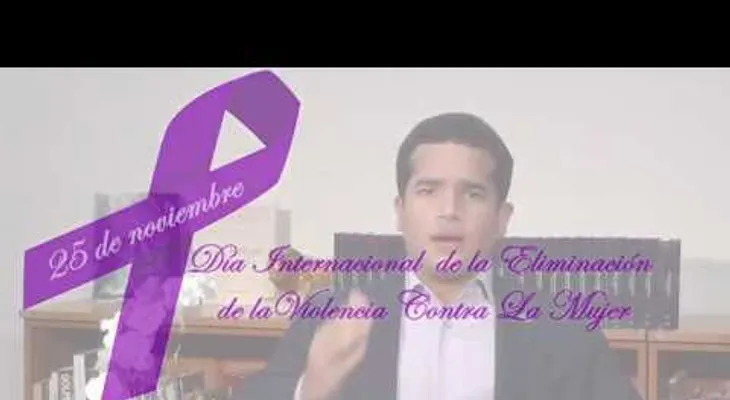 El hijo de LF y su mensaje por el Día de la No Violencia contra la Mujer (VIDEO)