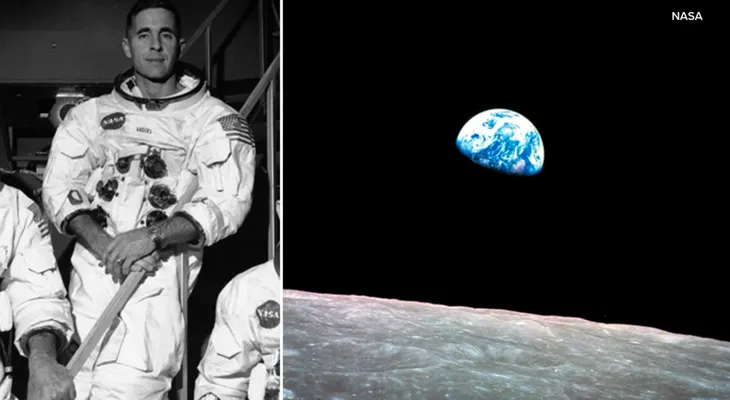 Muere William Anders, exastronauta en 1968 tomó histórica foto de la Tierra