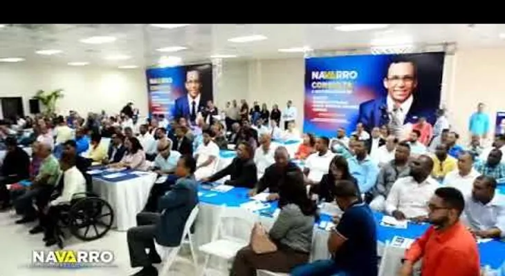 Andres Navarro en Consultas Territoriales Hermanas Mirabal, María Trinidad Sánchez, Samaná  y Duarte
