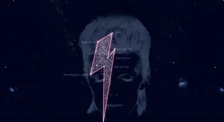 David Bowie tiene su propia constelación