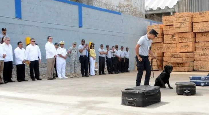 DNCD instala unidad canina en puerto Haina Oriental