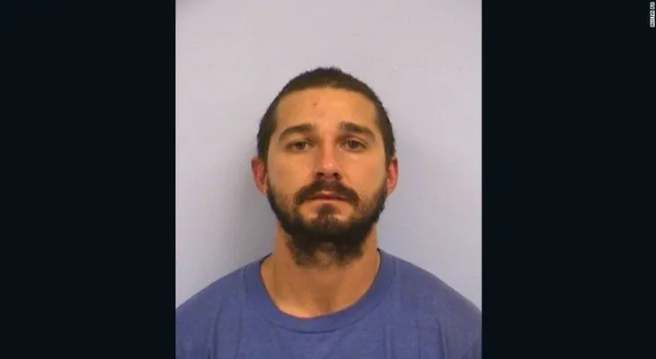 El actor Shia LaBeouf, arrestado por estar borracho en público