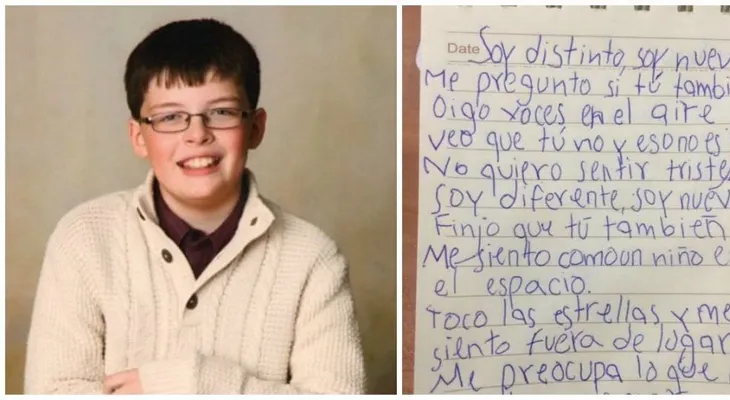 Siento un nudo en la garganta por el poema de este niño con autismo