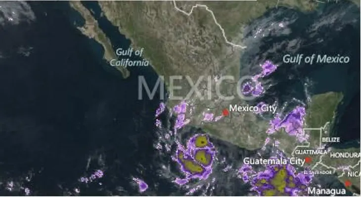 Se forma la tormenta Raymond