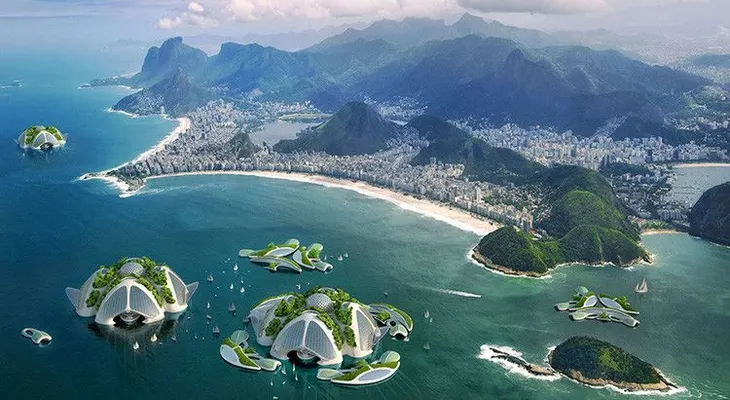 Palacios en el océano: ¿Cómo serán las ciudades ecológicas del futuro?