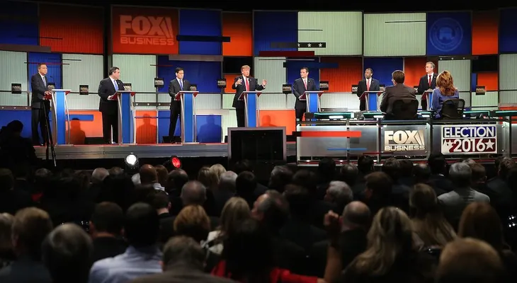 Donald Trump y Ted Cruz, los grandes ganadores del primer debate republicano de 2016