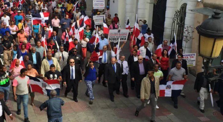 FNP y Polo Soberano marchan en honor a Duarte