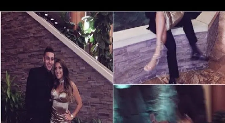 Una pareja pasa un por un vergonzoso trance en una fiesta de graduación