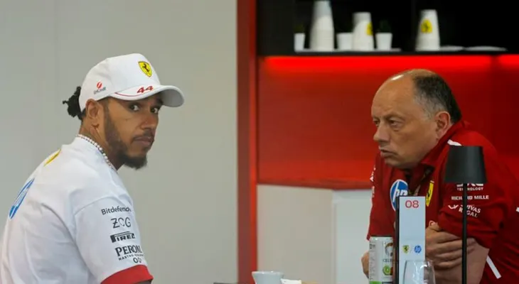 Crisis interna en Ferrari: Vasseur bajo presión y Hamilton desmiente versiones sobre cambios de personal