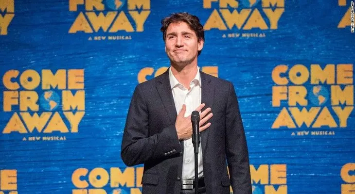 Justin Trudeau invita a Ivanka Trump a un espectáculo sobre la hospitalidad canadiense