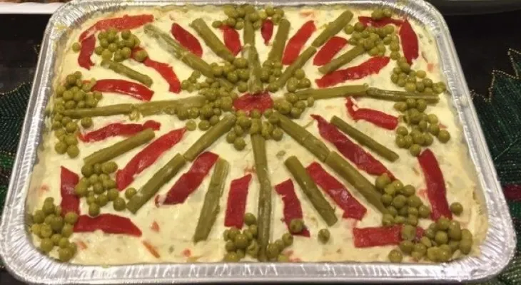 Ensalada de Gallina al estilo de "Tata"