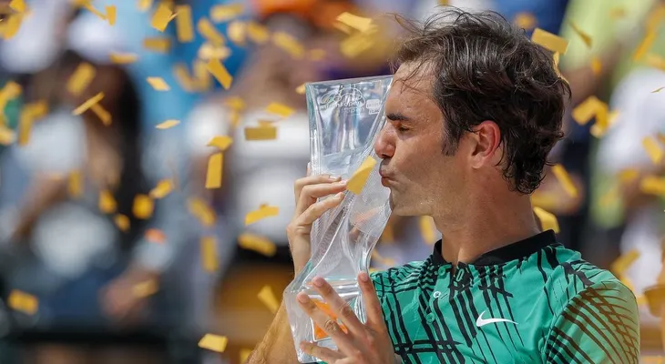 Federer venció a Nadal y se consagró en Miami
