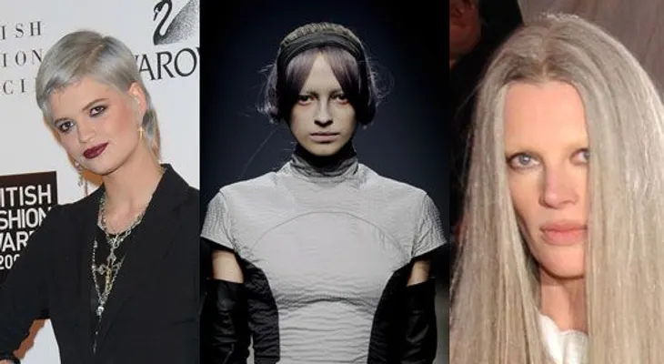 Pelo gris, la última moda en tintura de cabello