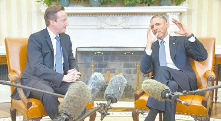 Barack Obama y David Cameron prometen apoyo a Francia