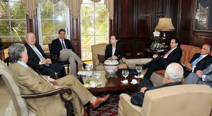 Canciller recibe nueva representante del BID