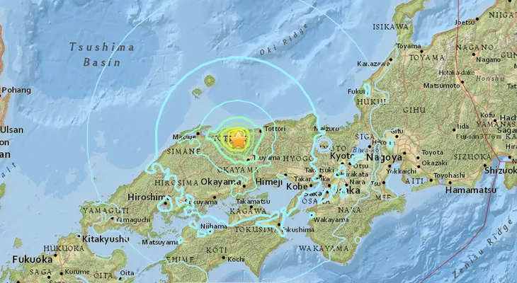 Un terremoto de 6,6 grados sacude Japón
