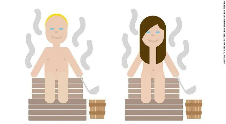 Saunas, rockeros y celulares viejos: los nuevos emoticones de Finlandia