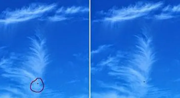 Llama la atención aparición de increíble imagen el Domingo de Ramos, en La Vega, RD