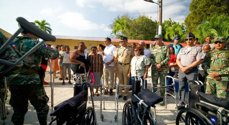 Ministerio de Defensa realiza amplio operativo médico y acción cívica, en Barahona
