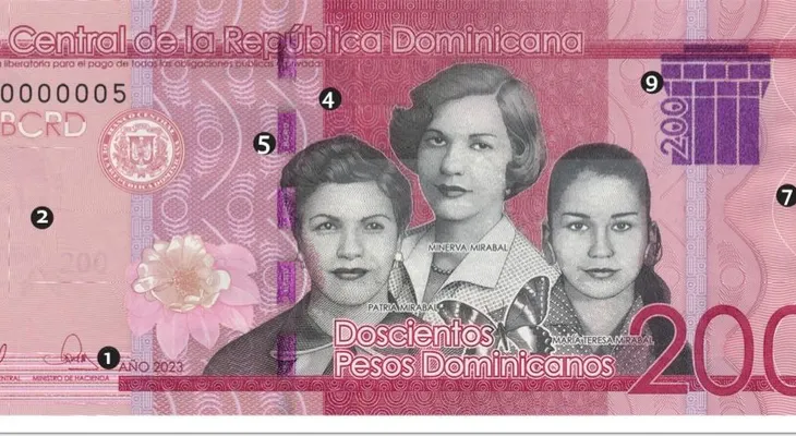 BCRD emite billetes de RD$200.00, año 2023