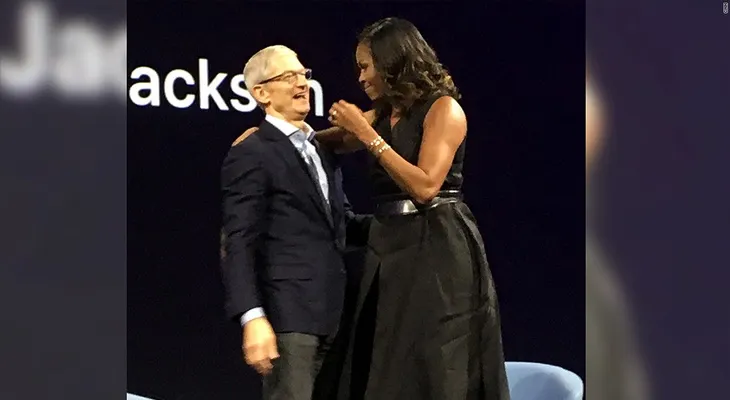 Michelle Obama y Apple, ¿aliados en Silicon Valley?