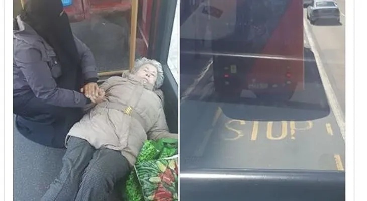 La foto viral de la mujer musulmana ayudando a una anciana en Londres