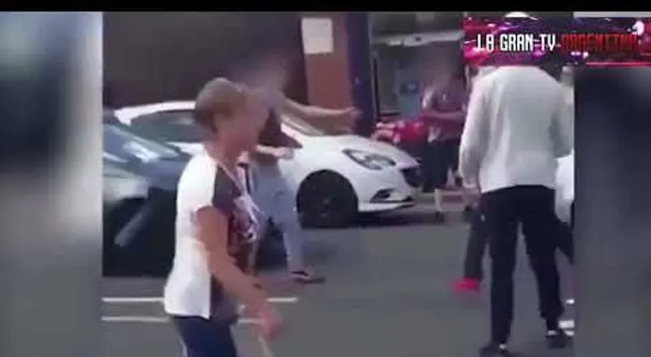Desafiaron a un conductor y le salió el demonio en persona