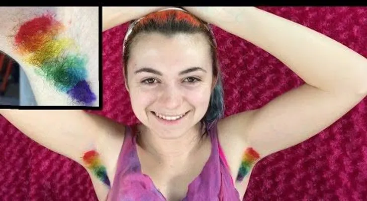 Axilas de unicornio, es la nueva moda que invade las redes