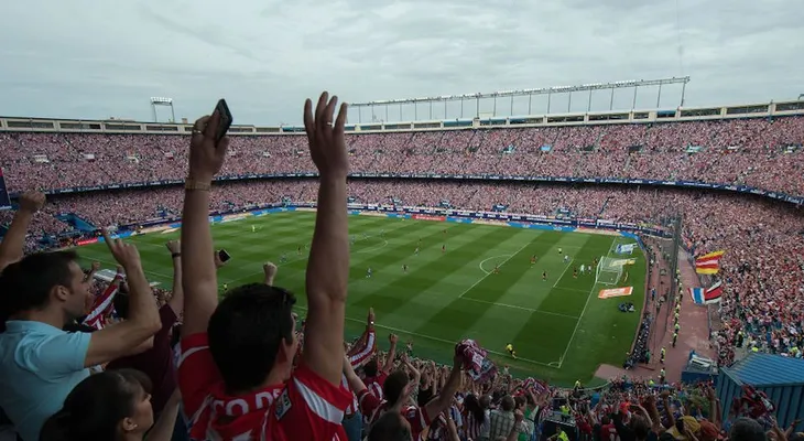 Atlético de Madrid le dice adiós al estadio Vicente Calderón