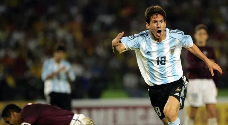 Messi, 10 años con la Selección Argentina