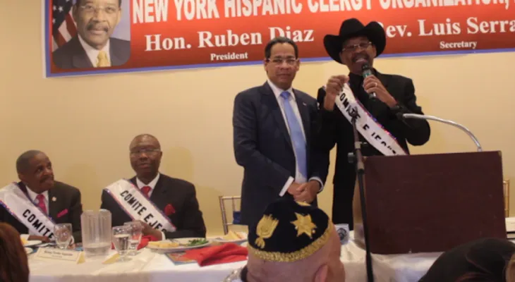 Senador en New York Rubén Díaz anuncia apoyo a Danilo Medina