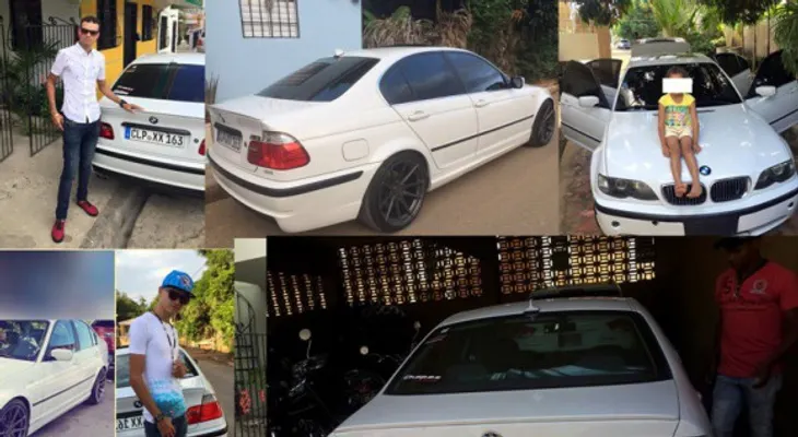 Hijo de senadora aparece fotografiado junto a carro incautado por la DICAN